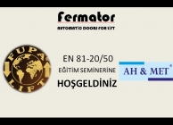 Ah&Met - Fupa ve Fermatör EN81-20/50 SEMİNERİ